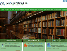 Tablet Screenshot of maheshpatira.com